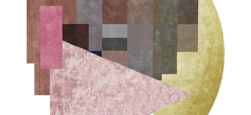 San Potito Ultra SA300 Rug by Second Studio, showing closeup view of san potito ultra sa300 rug by second studio in multi colors.