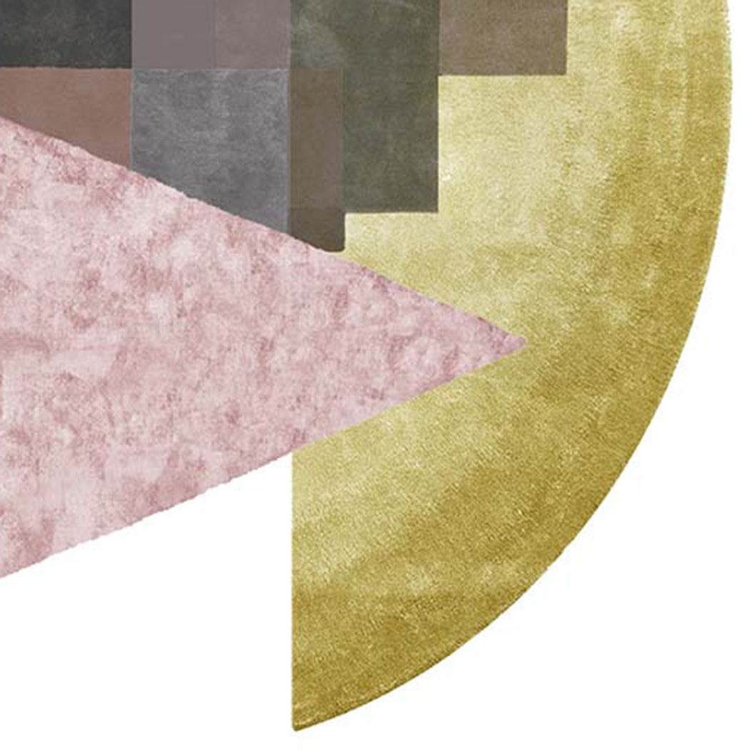 San Potito Ultra SA300 Rug by Second Studio, showing closeup view of san potito ultra sa300 rug by second studio in multi colors.