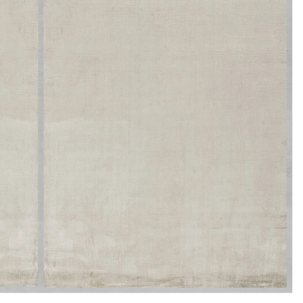 San Sperate SE101 Rug by Second Studio, showing closeup view of san sperate se101 rug by second studio in mid taupe & grey.
