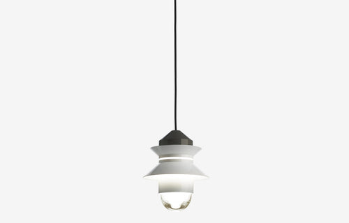 Santorini Suspension Light by Marset - White RAL Shade.