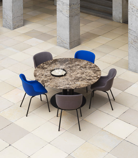 Scala Table by Normann Copenhagen, showing scala table in live shot.