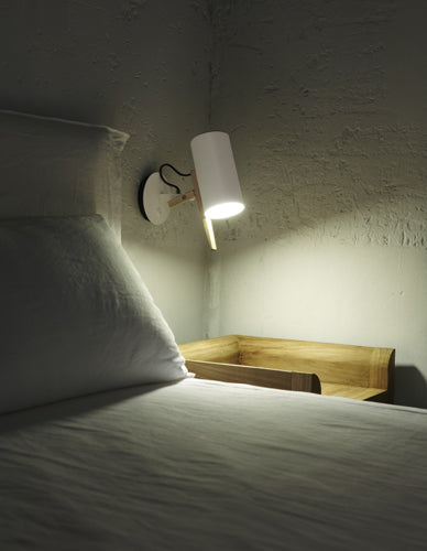 Scantling A Reading Wall Lamp by Marset, live shoot of the lamp.
