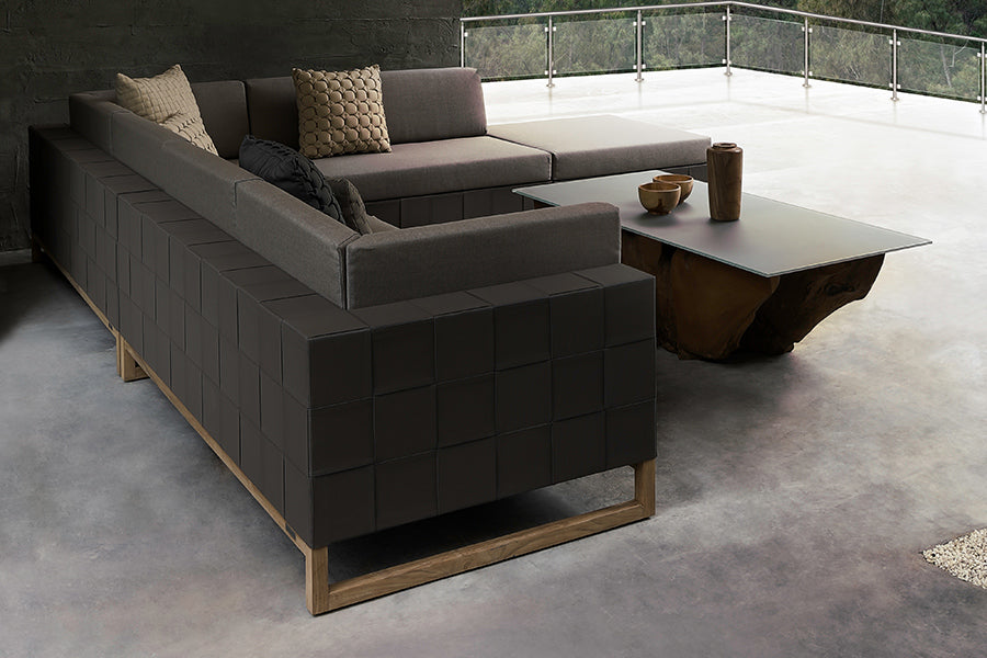 Ekka Sectional Seat by Mamagreen, showing ekka sectional seat in live shot.