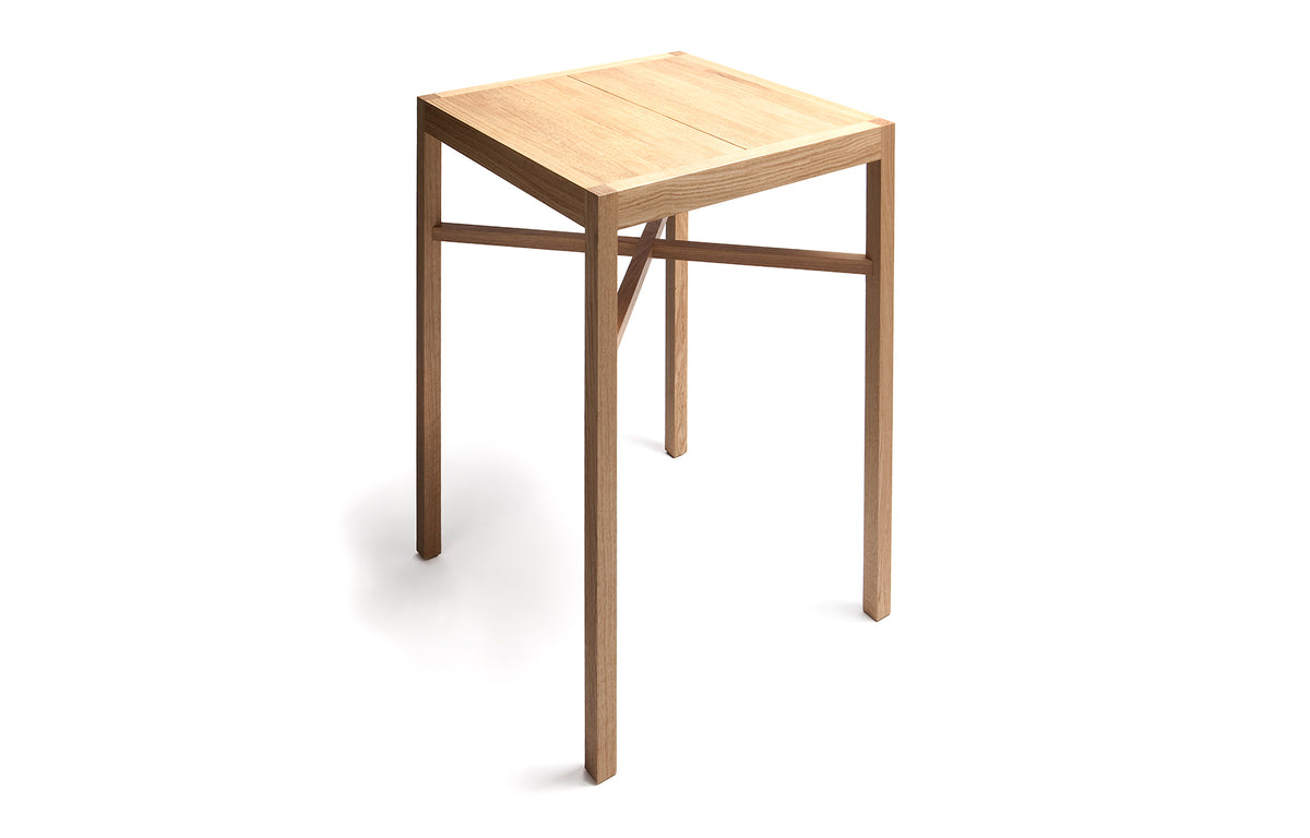 Seminar KVBP High Table by Nikari - 24" Square x 41" High, Oak.