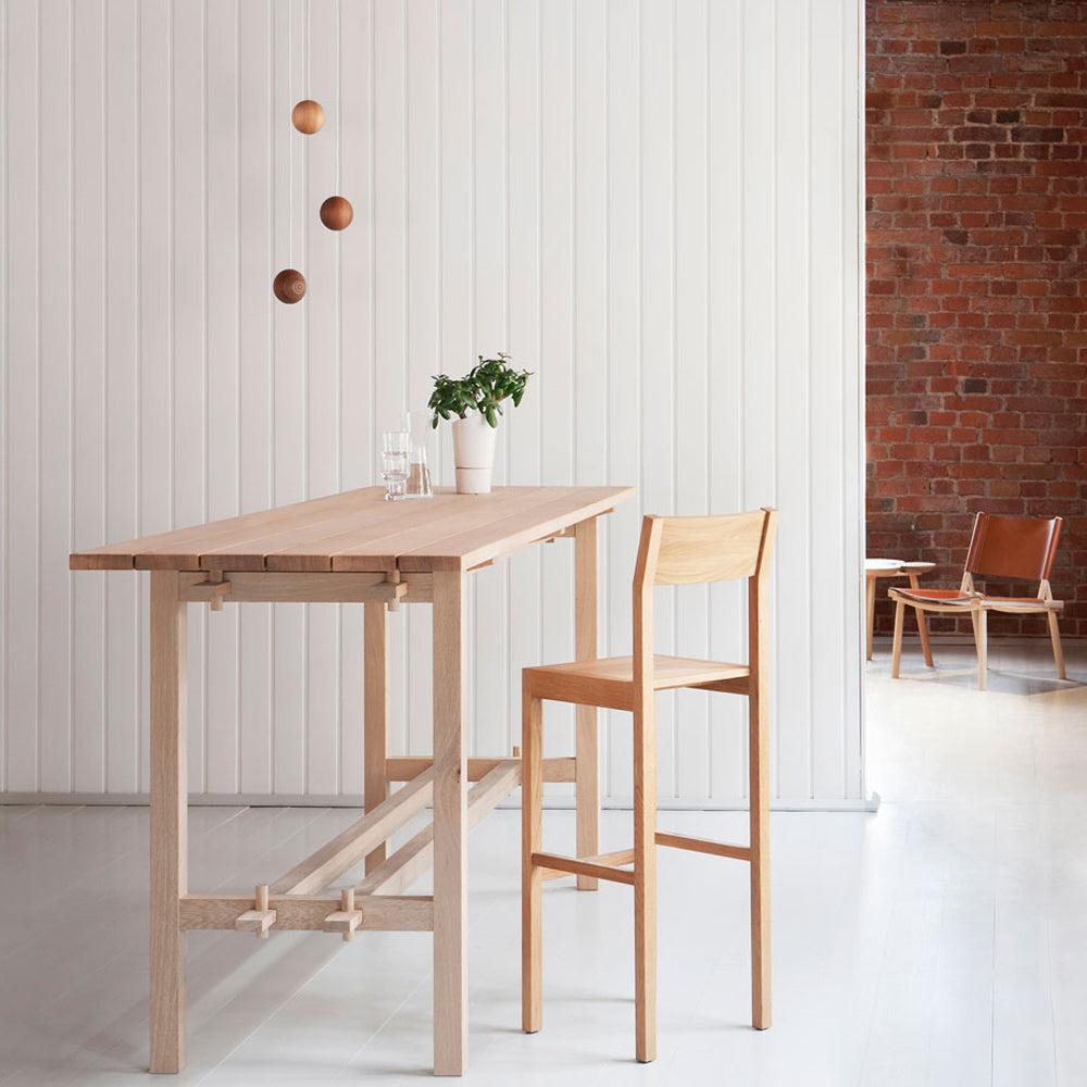 Seminar KVBT1 Bar Chair by Nikari, showing seminar kvbt1 bar chair in live shot.