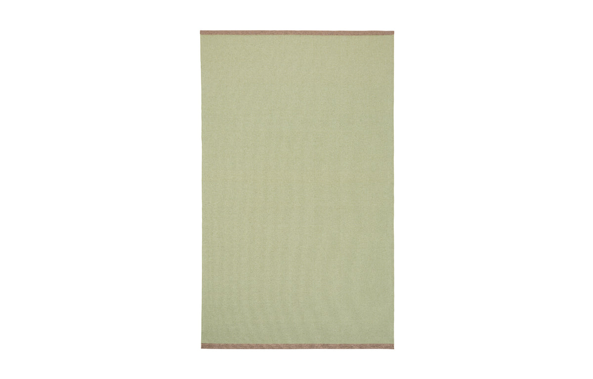 Shade Woven Plastic Rug by Brita - Green Shade Woven Rug.