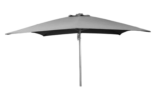 Harbour Parasol with Pulley System by Cane-Line - Anthracite Olefin Fabric.