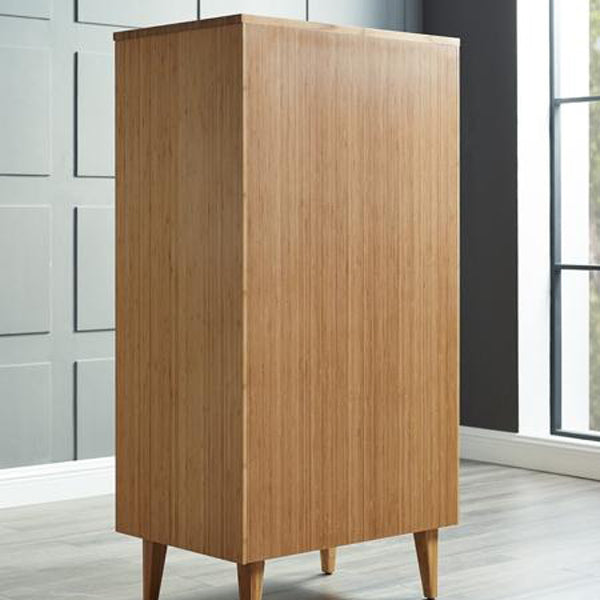 Sienna Five Drawers Chest by Greenington, showing sienna five drawer chest in live shot.