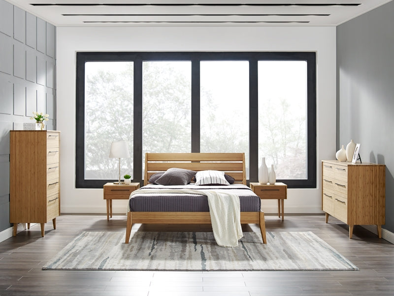 Sienna Six Drawer Dresser by Greenington, showing sienna six drawer dresser in live shot.