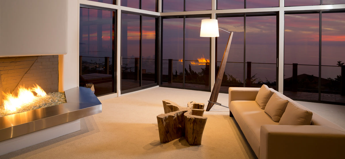 Silva Giant Floor Lamp by Cerno, showing silva giant floor lamp in live shot.
