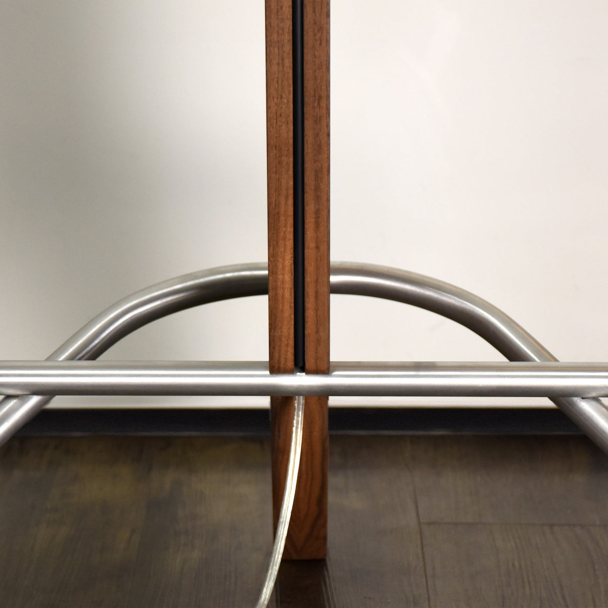 Silva Giant Floor Lamp by Cerno, showing closeup view of silva giant floor lamp in live shot.