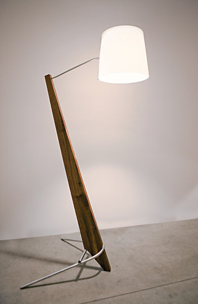 Silva Giant Floor Lamp by Cerno, showing silva giant floor lamp in live shot.