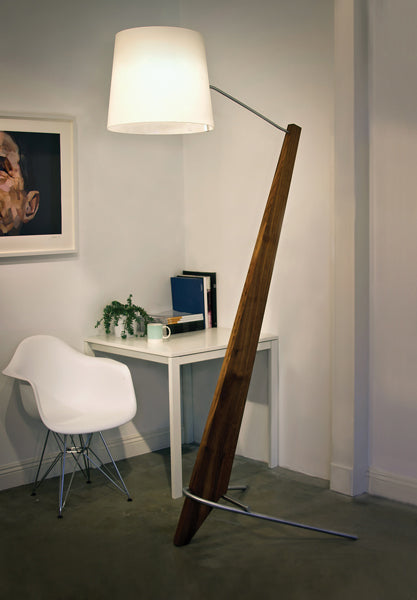 Silva Giant Floor Lamp by Cerno, showing silva giant floor lamp in live shot.