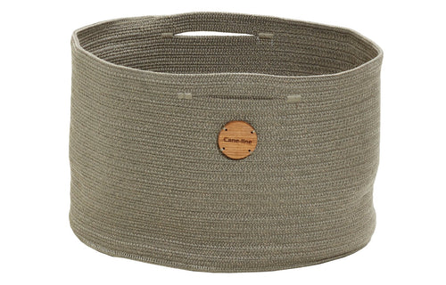 Soft Rope Basket by Cane-Line - Medium, Taupe Tight Soft Rope.