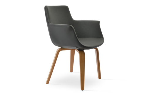 Bottega Arm Plywood Chair by SohoConcept.