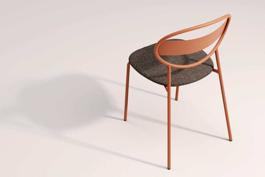 Sole Chair by B&T, showing sole chair in live shot.