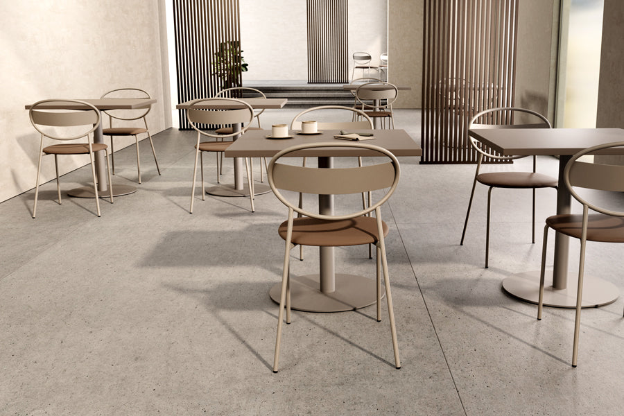 Sole Chair by B&T, showing sole chairs in live shot.