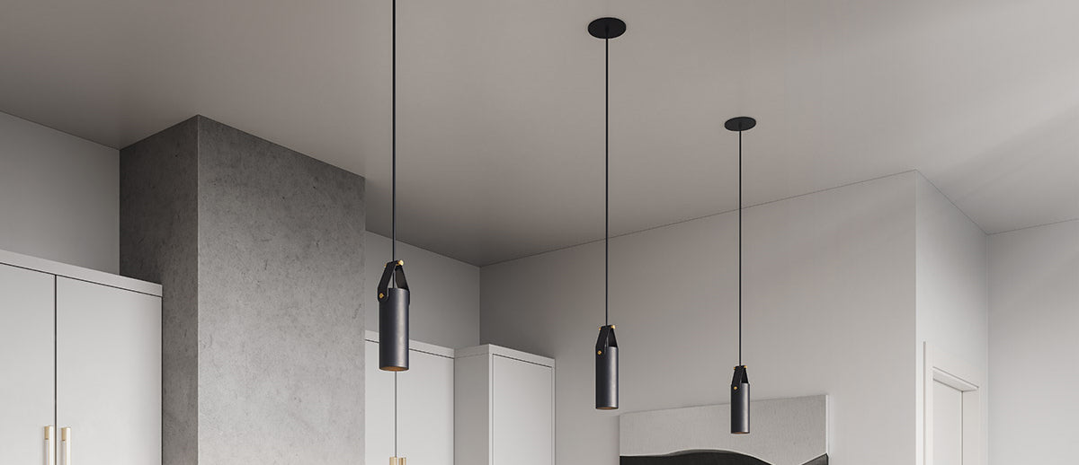 Spero Pendant by Cerno, showing spero pendants in live shot.
