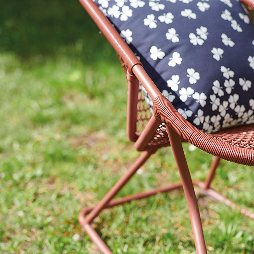Sixties Rocking Chair by Fermob, showing sixties rocking chair in live shot 