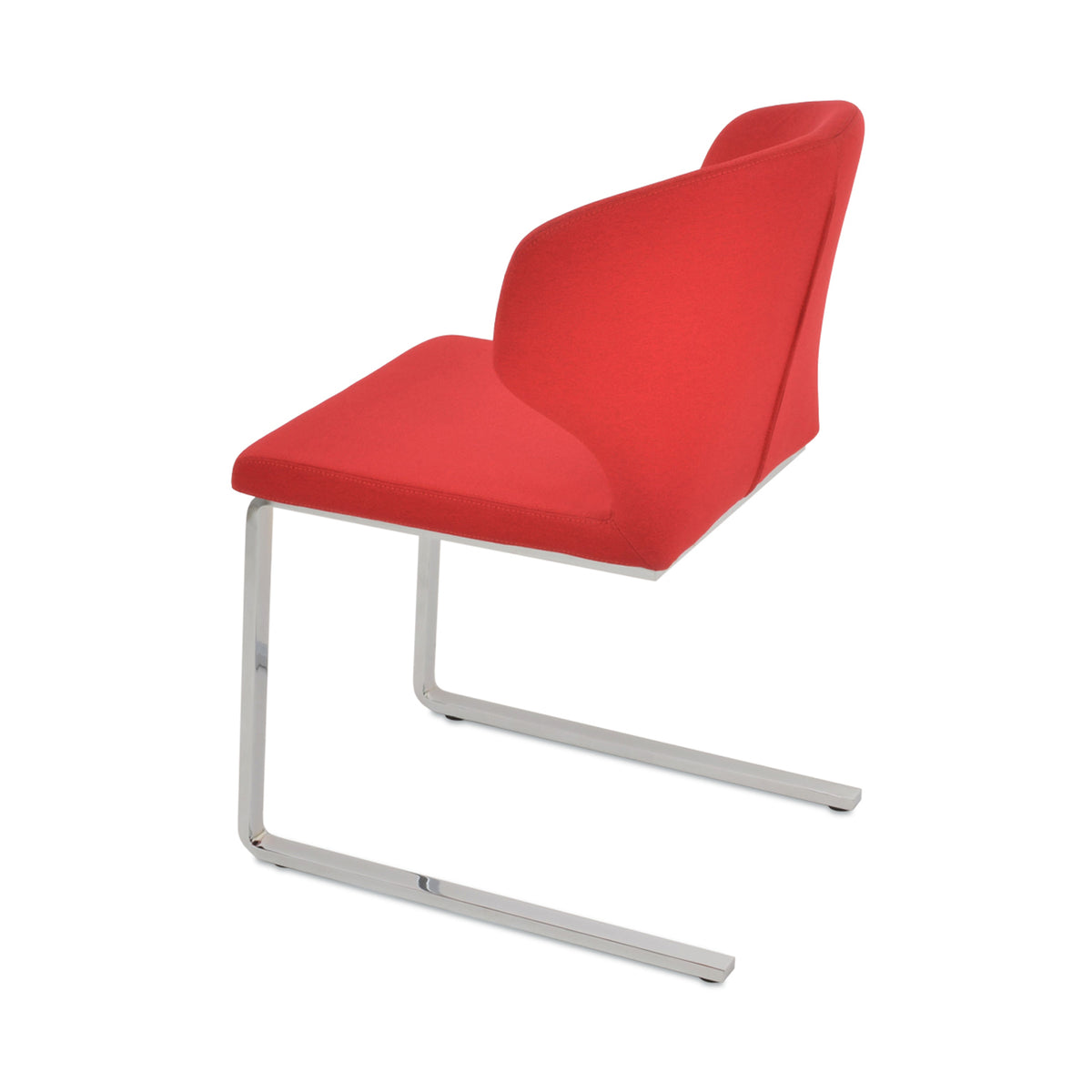 Amed Flat Chair by SohoConcept, showing side view of amed flat chair.