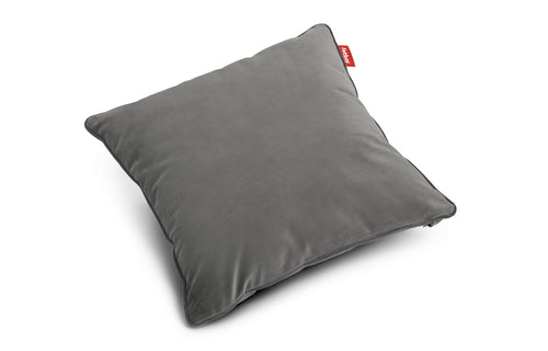 Square Pillow Velvet by Fatboy - Taupe (Recycled).