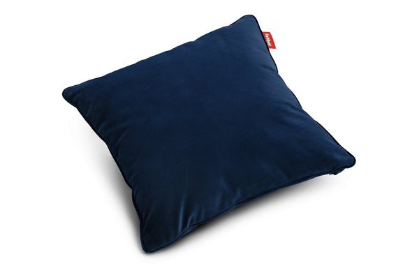 Square Velvet Accent Pillow by Fatboy - Dark Blue.