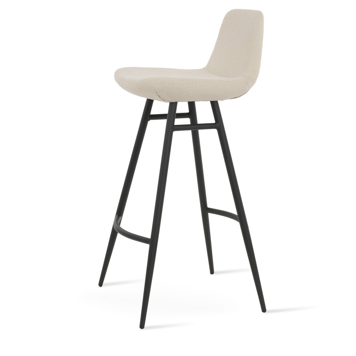 Pera Galata Counter Stool by SohoConcept, showing side view of pera galata counter stool.