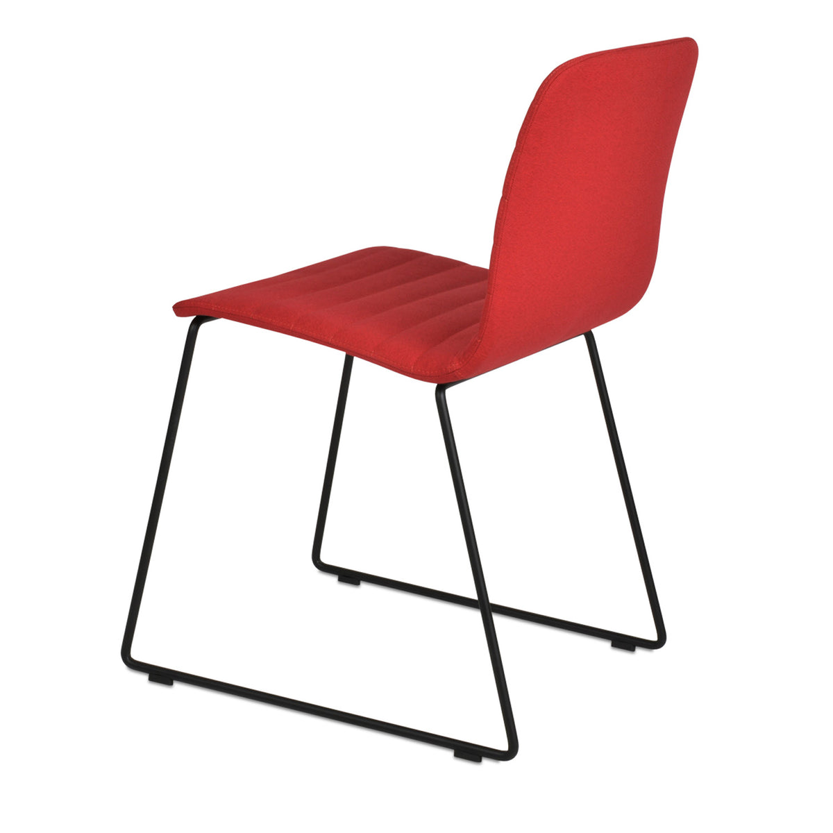 ISA Wire Dining Chair by SohoConcept, showing side view of isa wire dining chair.
