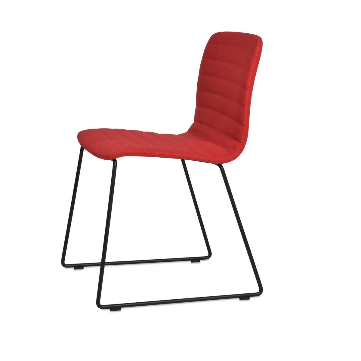 ISA Wire Dining Chair by SohoConcept, showing side view of isa wire dining chair.
