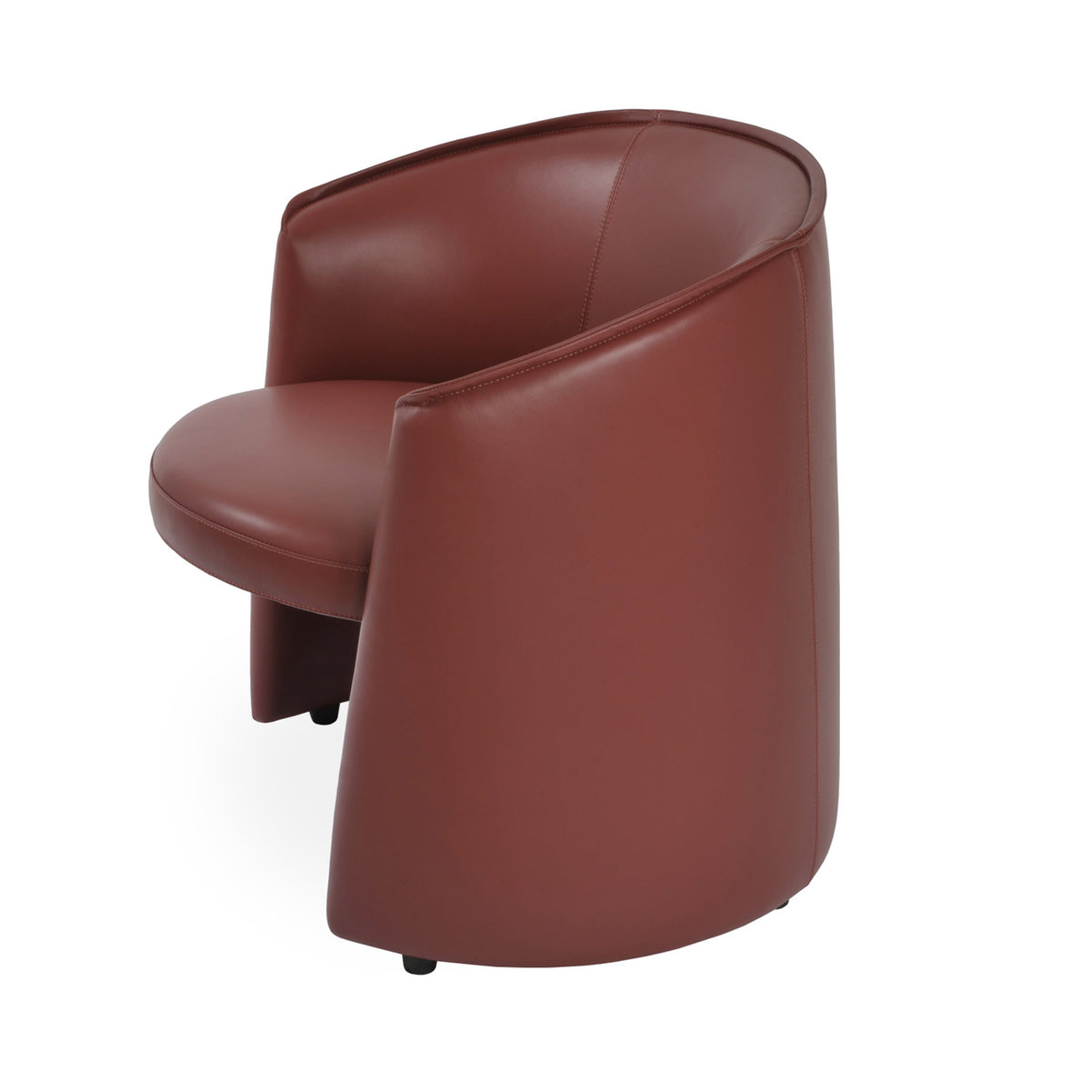 Miami Lounge Arm Chair by SohoConcept, showing left angle view of miami lounge arm chair.