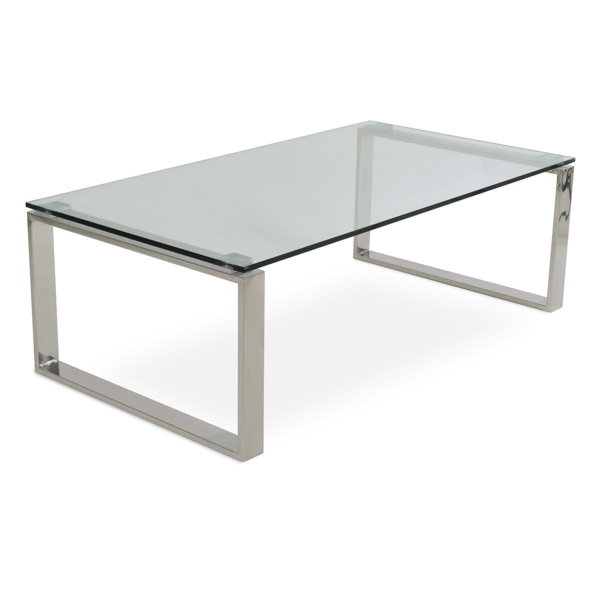 Calvin Coffee Table by SohoConcept, showing right angle view of calvin coffee table.
