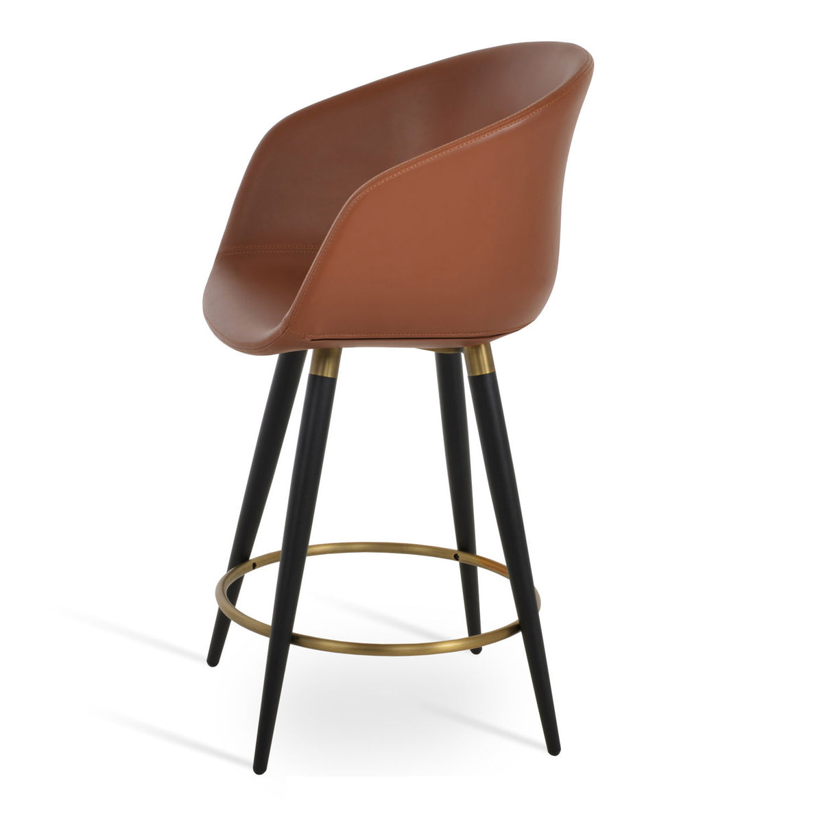 Tribeca Ana Stool by SohoConcept, showing side view of tribeca ana stool