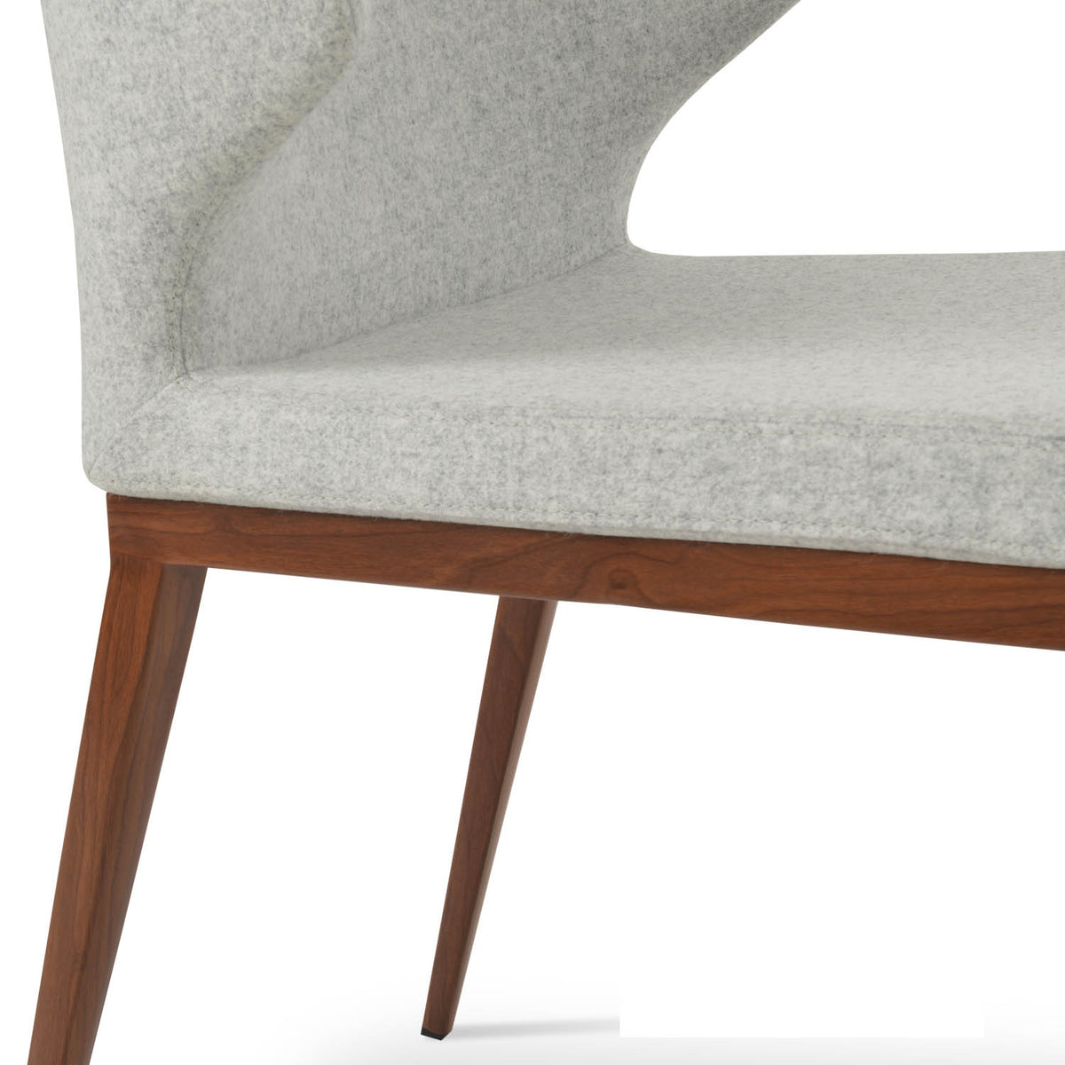 Amed +(Plus) MW Dining Chair by SohoConcept, showing closeup view of amed +(Plus) mw dining chair.