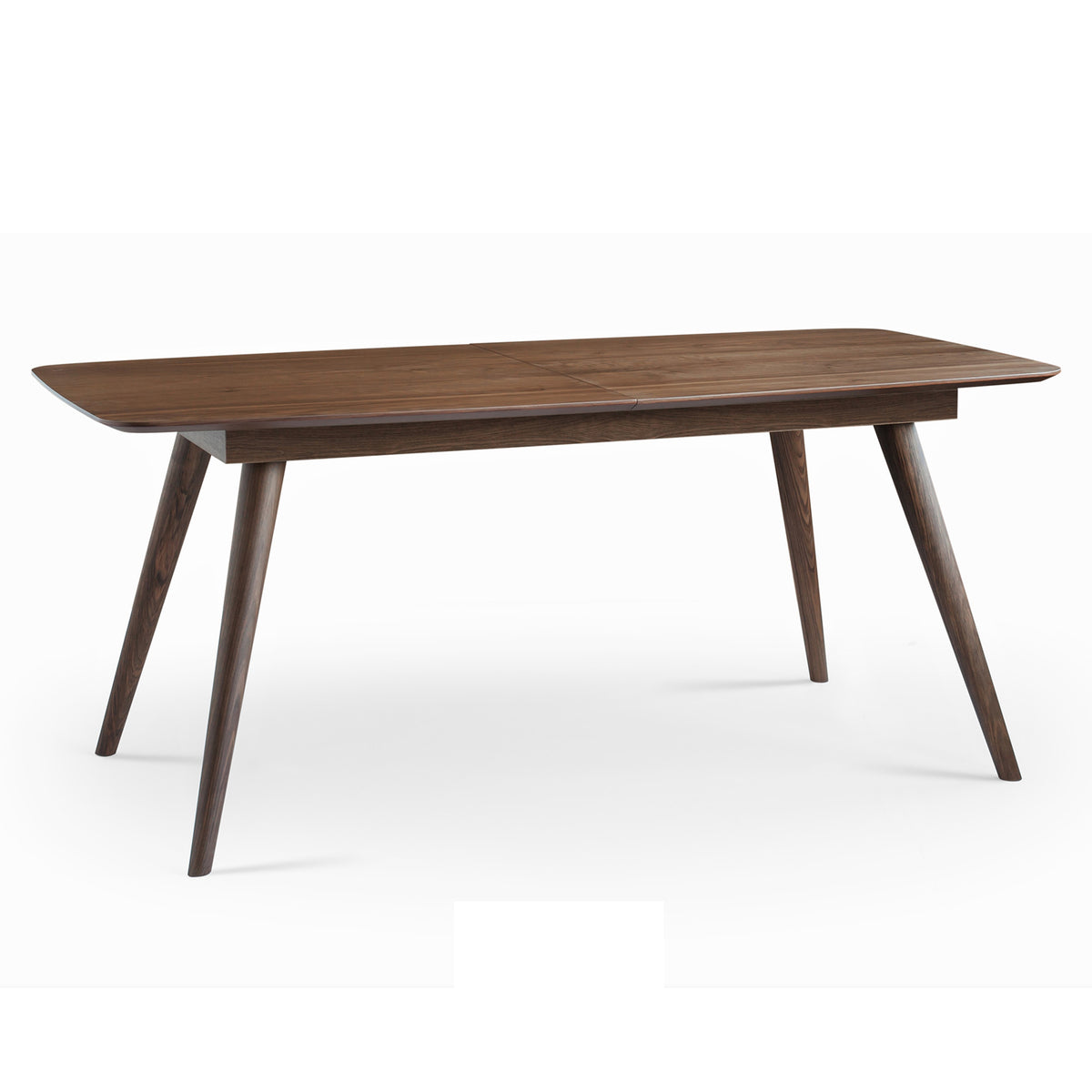 Star Extendable Dining Table by SohoConcept, showing angle view of extendable dining table.
