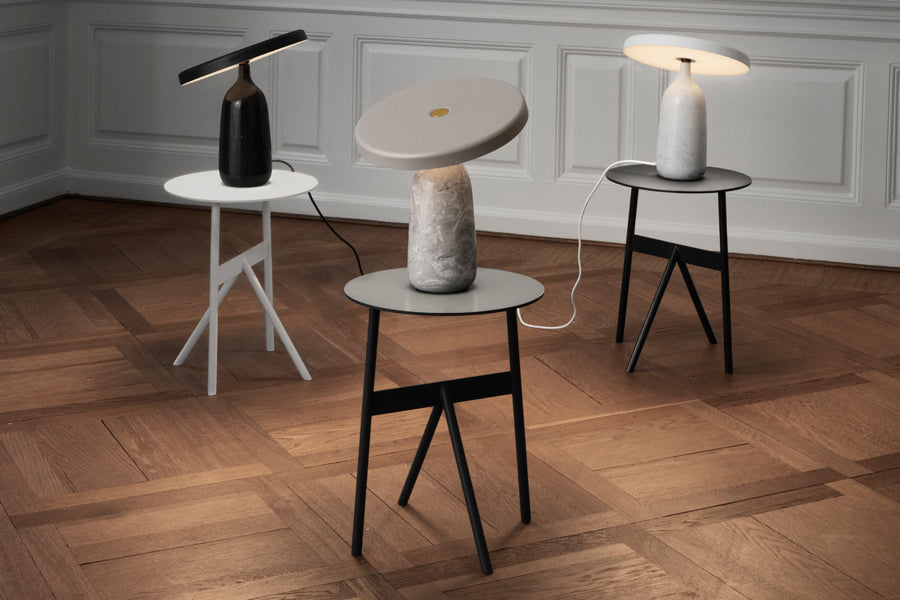 Stock Table by Normann Copenhagen, showing stock tables in live shot.