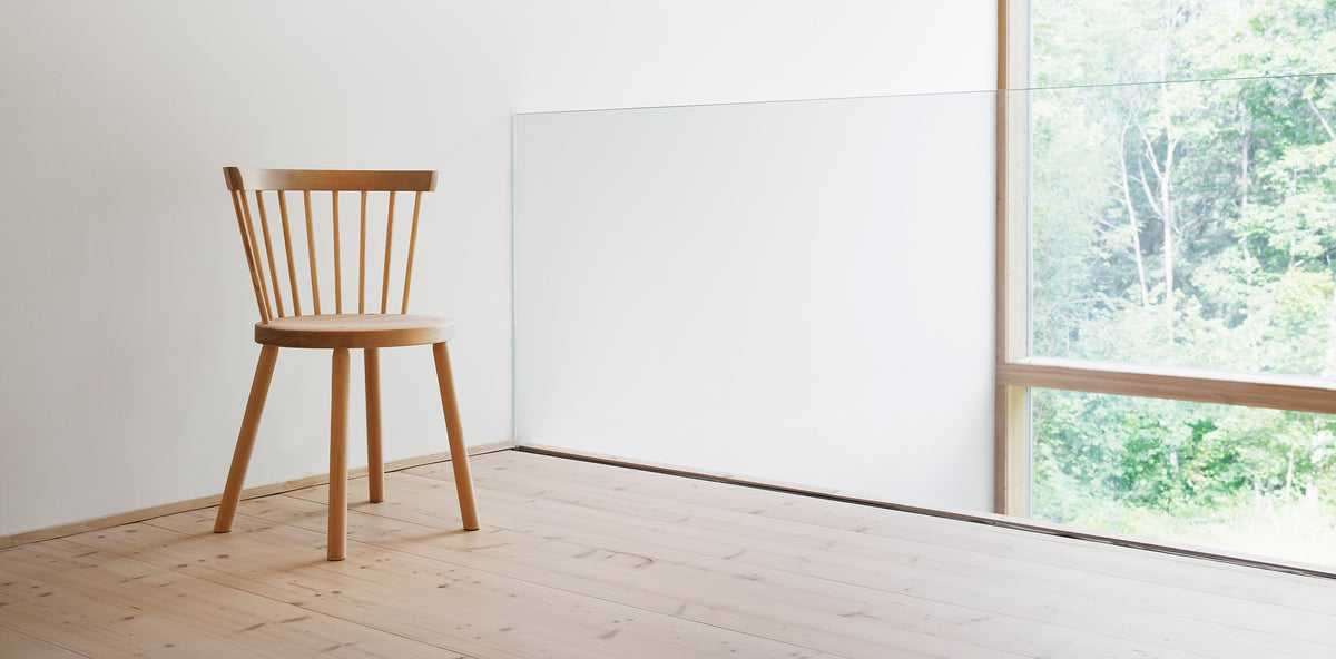 Storia KVT10 Chair by Nikari, showing storia kvt10 chair in ash/live shot.