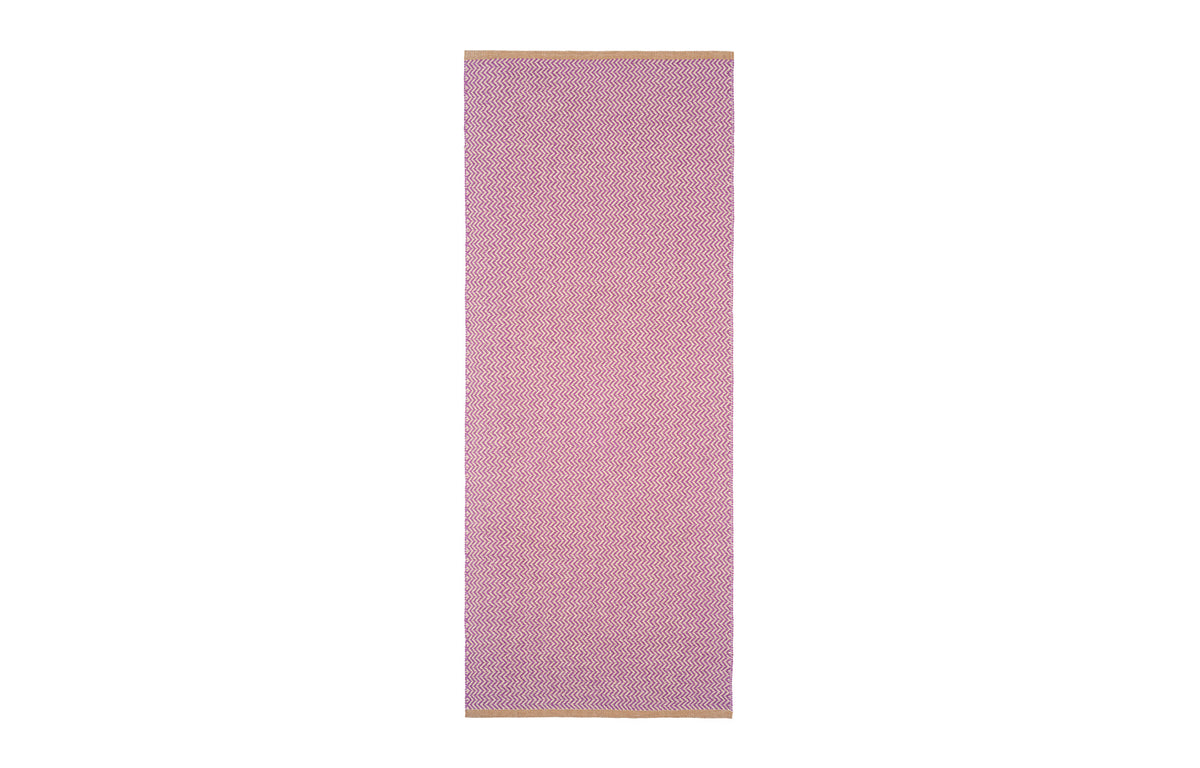 Strand Woven Plastic Rug by Brita - Purple Strand Woven Rug