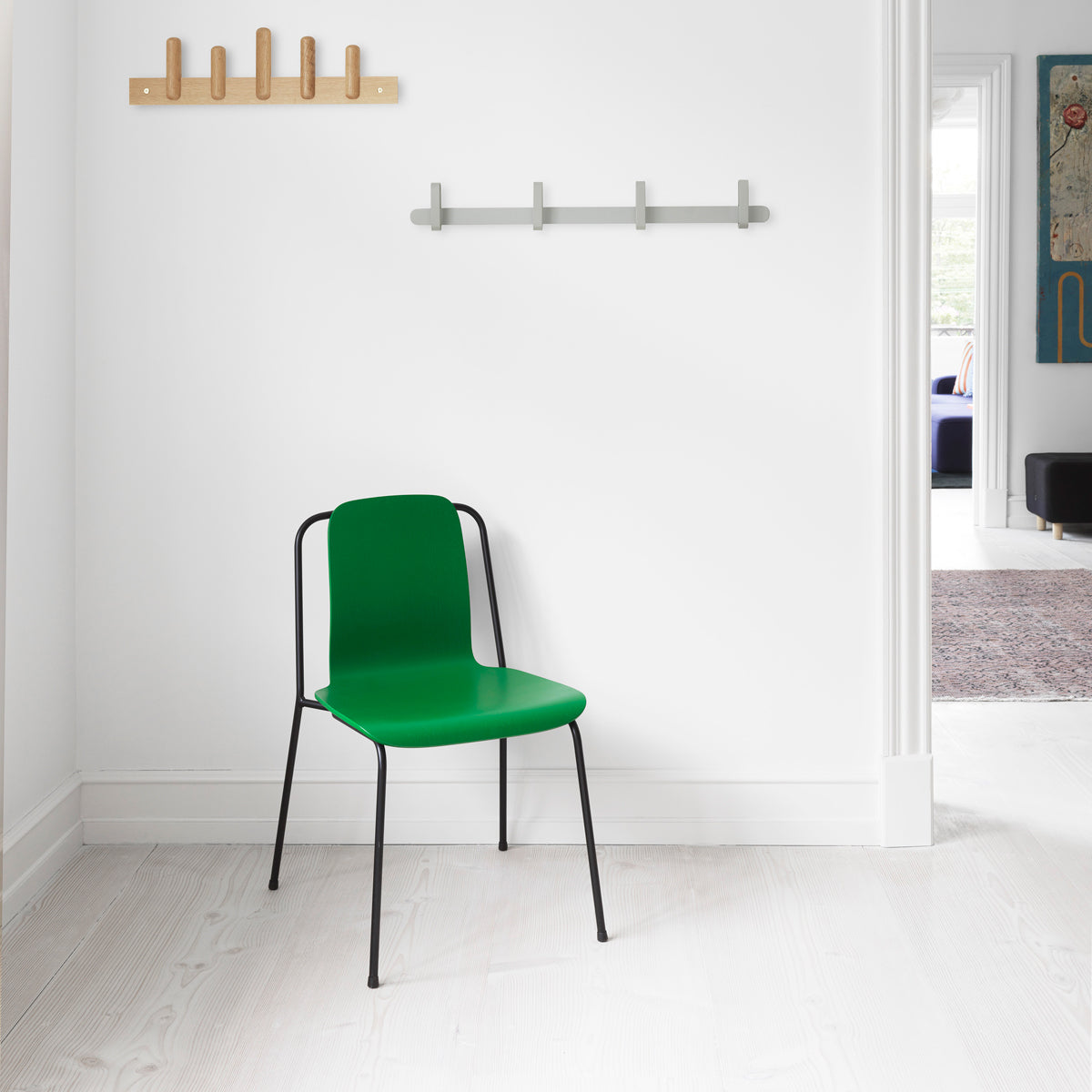 Studio Chair by Normann Copenhagen, showing studio chair in live shot.