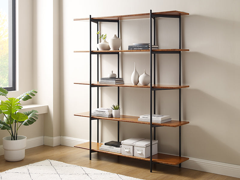 Studio Line Metal Shelf by Greenington, showing studio line metal shelf in live shot.