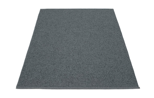 Svea Metallic Black & Granit Rug by Pappelina - 55