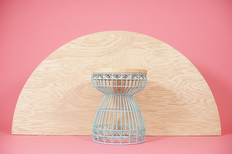 Sweet Stool by Bend, showing sweet stool in live shot.
