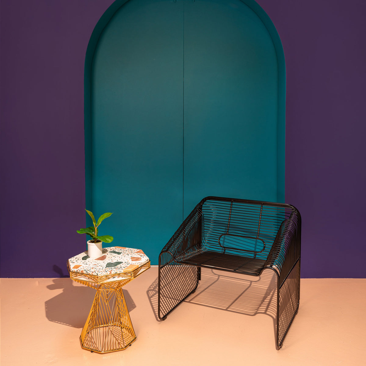 Switch Stool/Table by Bend, showing switch stool/table in live shot.