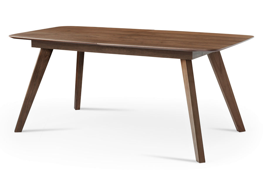 Sword Extendable Dining Table by SohoConcept, showing angle view of extendable dining table.