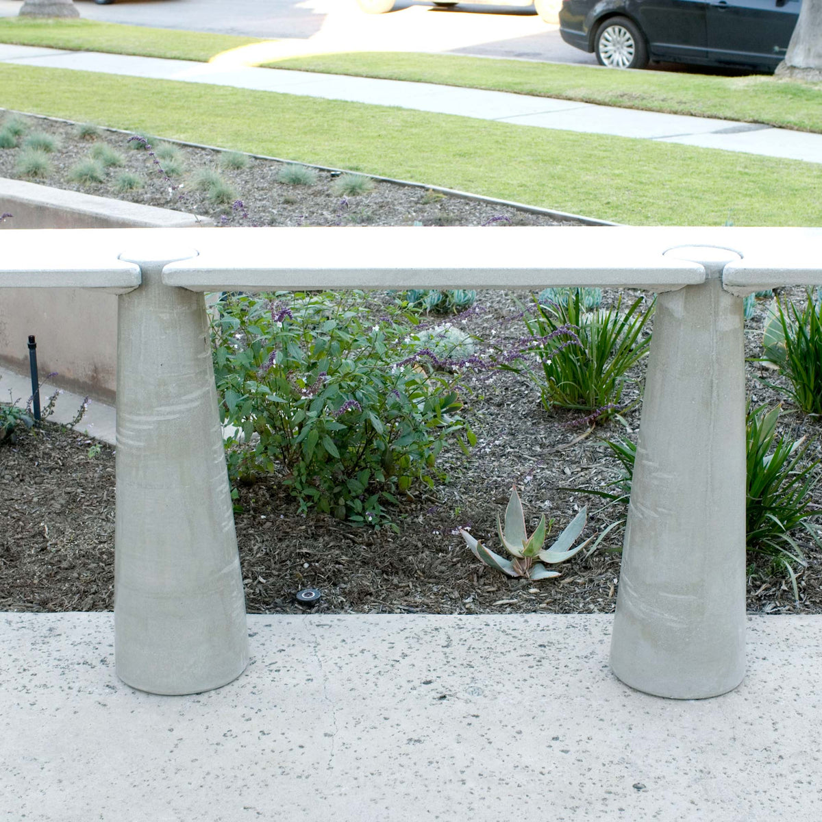 James De Wulf Tall Locking Console Table by De Wulf, showing tall locking console table in live shot.