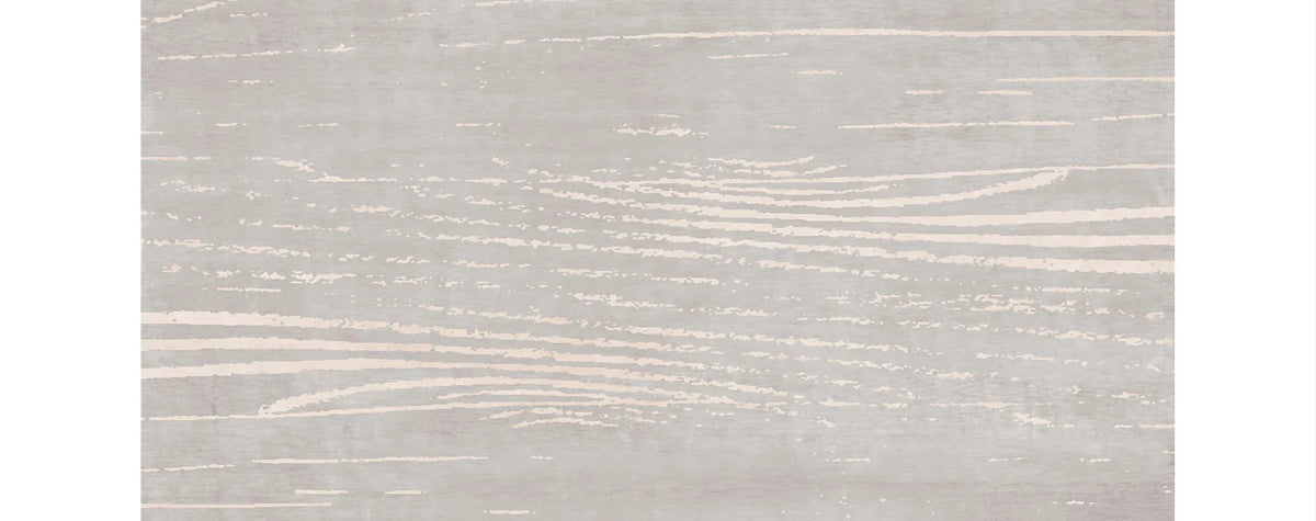 Tambre TE200 Rug by Second Studio, showing closeup view of tambre te200 rug by second studio in taupe & cream.