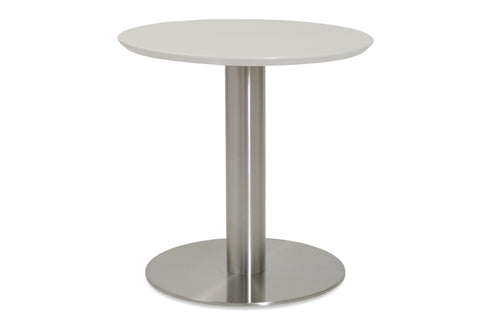 Tango End Table by SohoConcept - White Lacquer.