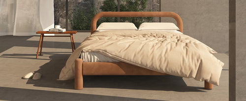 Temi Bed by Sun at Six, showing temi bed in live shot.