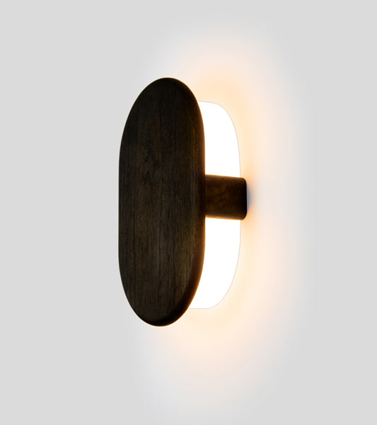 Tempus LED Sconce by Cerno, showing tempus led sconce in live shot.