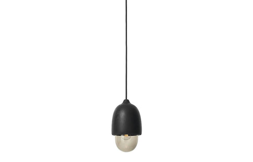 Terho Black Pendant Lamp by Mater - Small.
