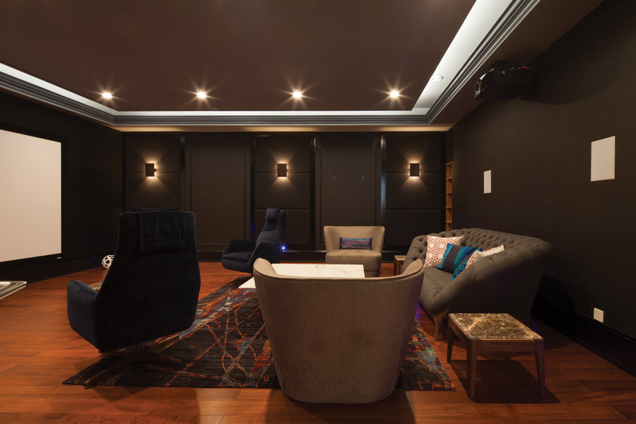 Tersus LED Sconce by Cerno, showing tersus led sconces in live shot.